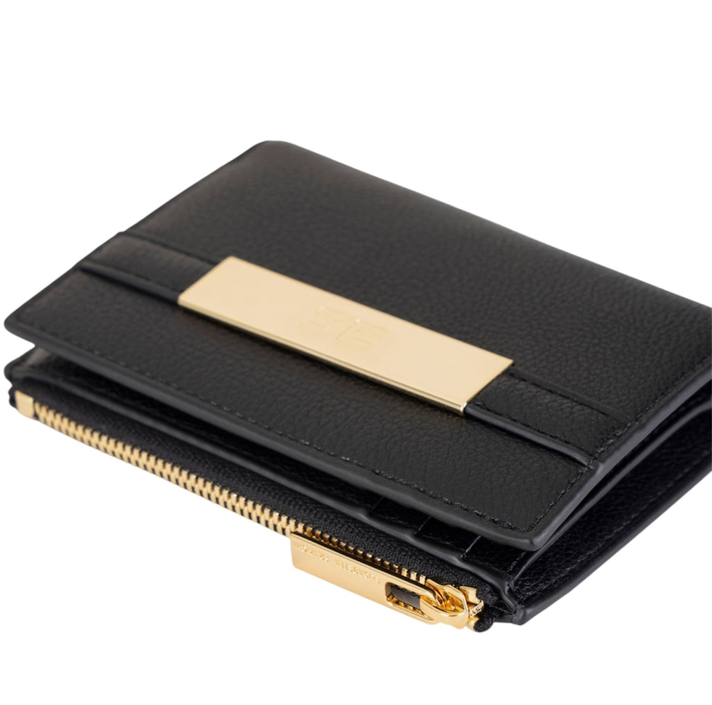 Portafoglio Elisabetta Franchi PF61A56E2 con placca logo Nero