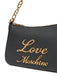 Borsa Love Moschino JC4312 Tracolla Chain logo lettering corsivo nera
