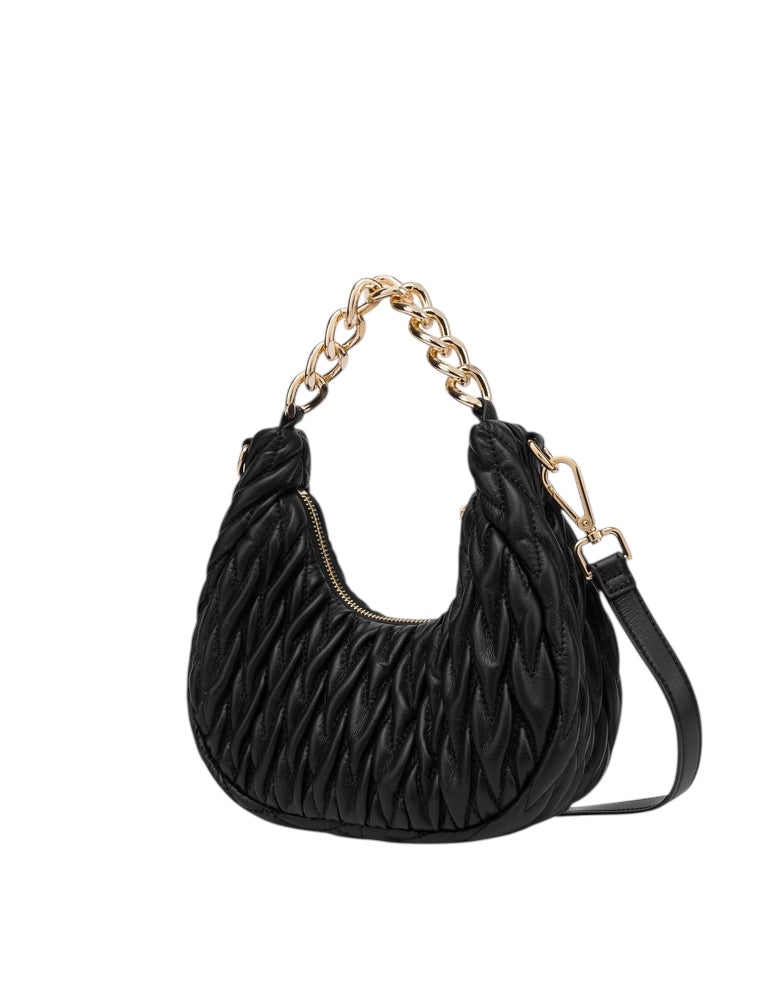Borsa Love Moschino JC4014 Hobo Quilted Nera