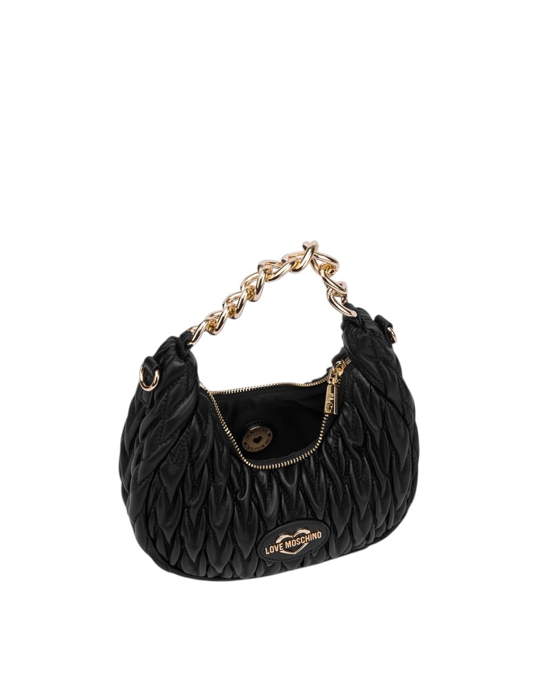 Borsa Love Moschino JC4014 Hobo Quilted Nera