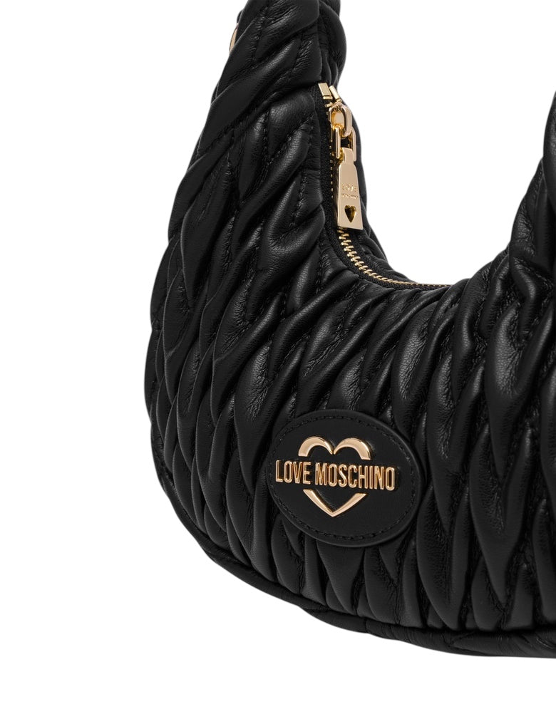Borsa Love Moschino JC4014 Hobo Quilted Nera