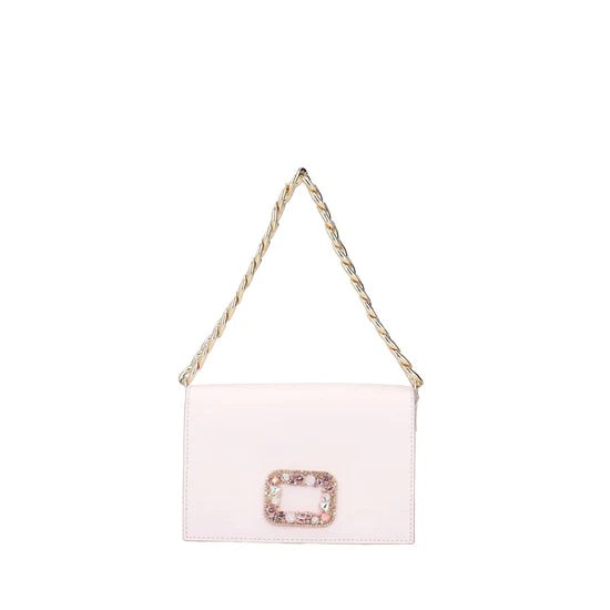 Borsa Tosca Blu TS2583B08 Tracollina Denise con accessorio gioiello