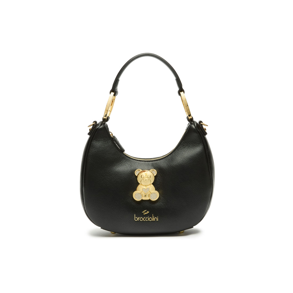 Borsa Braccialini Amy Bijoux B18523 Hobo Bag Nera
