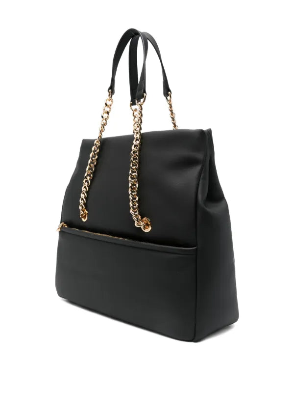 Borsa Love Moschino JC4311 a spalla Pu GRS Nero Hammered Logo