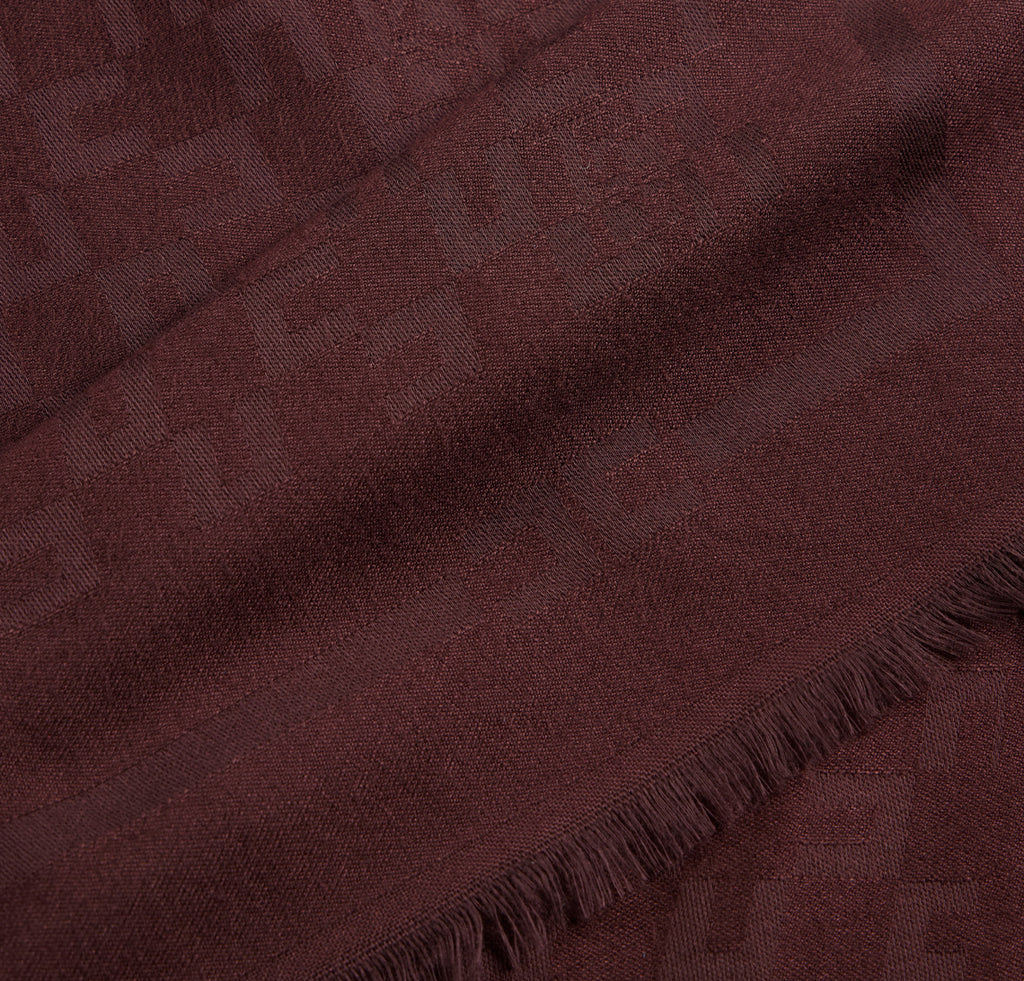 Pashmina Elisabetta Franchi SC11F56E2 con pattern logo