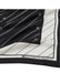 Foulard Elisabetta Franchi FO01L46E2 in seta con pattern righe diagonali e logo
