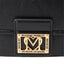 Borsa Love Moschino JC4092 Tracolla Logo metallico nera