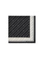 Foulard Elisabetta Franchi FO01L46E2 in seta con pattern righe diagonali e logo