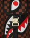 ZAINO SPRAYGROUND ART7834 SAWTOOTH SHARKS IN PARIS MONTE CARLO