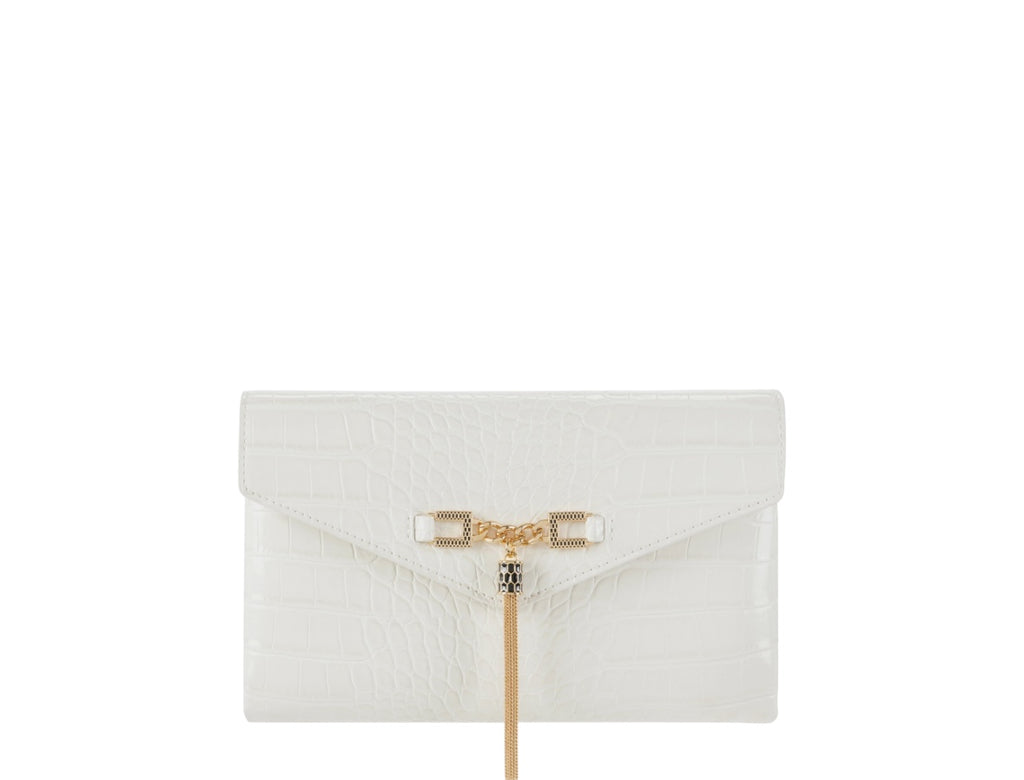 Borsa Elisabetta Franchi BS56A57E2 Pochette tracolla con catena groumette
