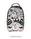 ZAINO SPRAYGROUND ART6852 HEAVY SHARKMOUTH DOODLE DLXSV BACKPACK