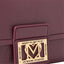 Borsa Love Moschino JC4086 Flap Bag Logo Metallico Vino