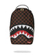 Zaino Sprayground marrone peeking character check backpack 7331