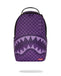 ZAINO SPRAYGROUND ART7645 PURPLE SHARK SHARKS IN PARIS DLXSV BACKPACK