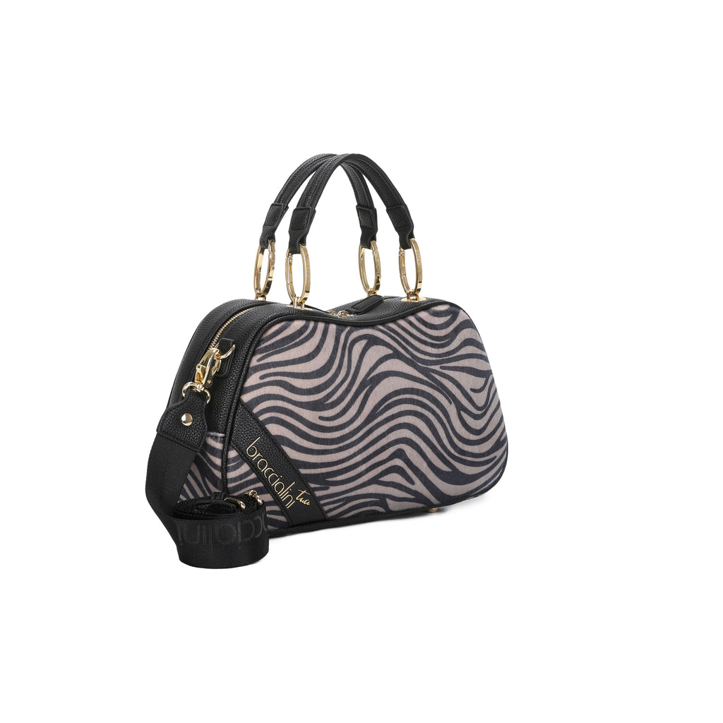Borsa Braccialini Candy B18693 Bauletto Fantasia Zebrata