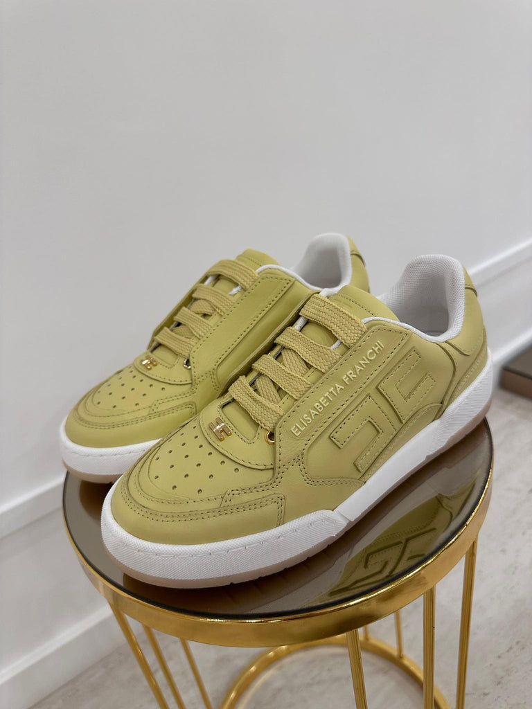 Sneaker Elisabetta franchi SA48G51E2 pelle Lemonade
