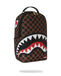 Zaino Sprayground marrone peeking character check backpack 7331