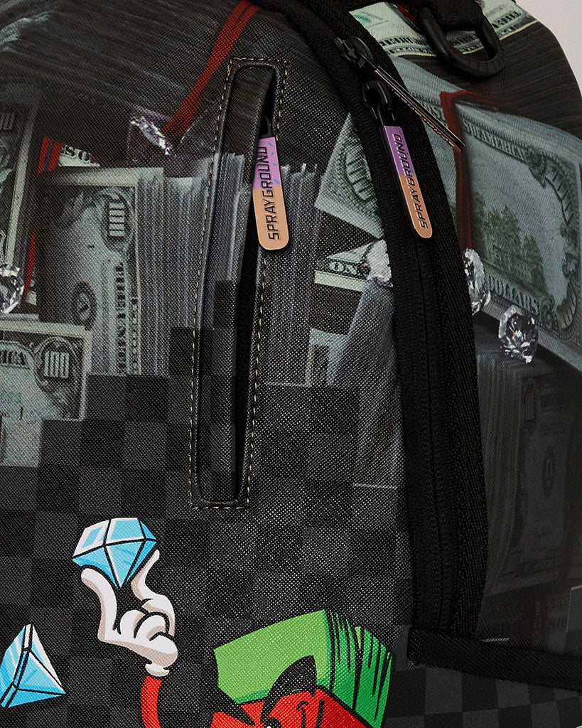ZAINO SPRAYGROUND ART7534 MONEY TEAM DIAMOND HEIST