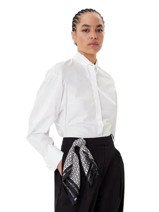 Foulard Elisabetta Franchi FO15F56E2 in twill di seta con stampa