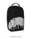 ZAINO SPRAYGROUND ART7745 METALLIC DRIP SHARK BUBBLE LETTERS DLX BACKPACK
