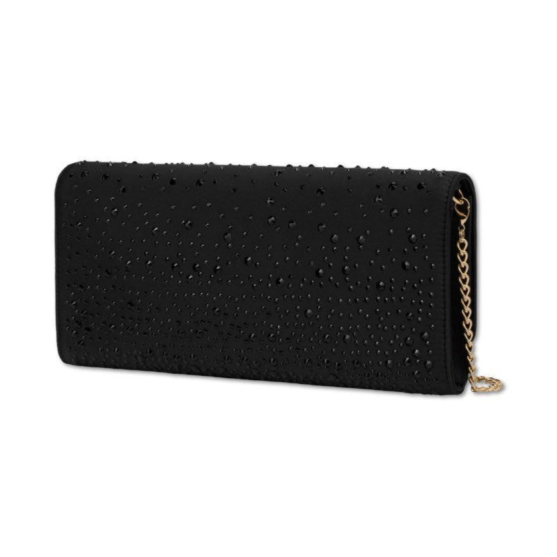 Borsa Love Moschino JC4072 Pochette Satin Stone con strass