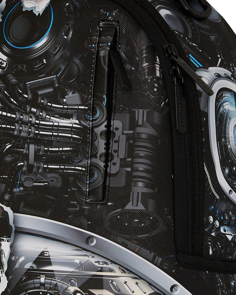 ZAINO SPRAYGROUND ART7126 SPLIT CYBERSHARK DLXSV BACKPACK