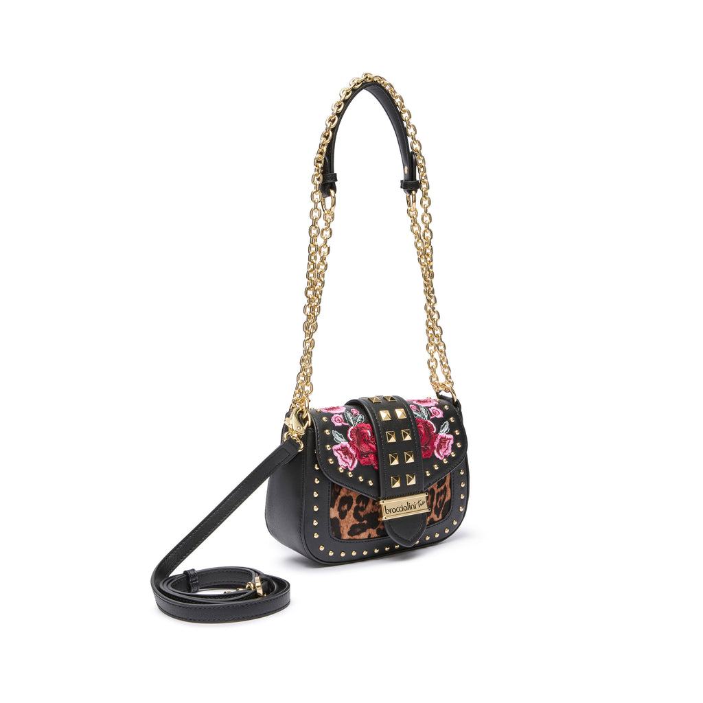 Borsa Braccialini Rock B18601 Flap Bag Flower e Animalier