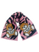 Sciarpa Moschino art 30685 fantasia logo con teddy centrale