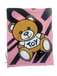 Sciarpa Moschino art 30685 fantasia logo con teddy centrale