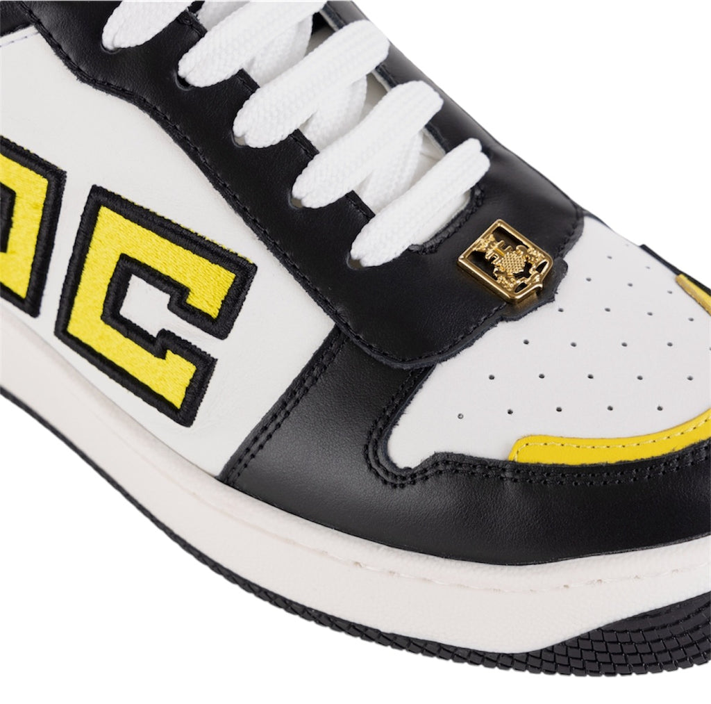 Sneakers Elisabetta Franchi SA40G46E2 in pelle logo b/color