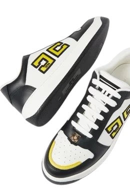 Sneakers Elisabetta Franchi SA40G46E2 in pelle logo b/color