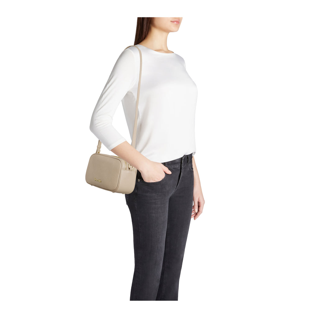 Borsa Braccialini Jinny Leather B18482 Tracolla doppia zip