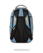 ZAINO SPRAYGROUND ART6976 METALLIC PRINTED DENIM SHARK DLXSV BACKPACK