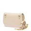 Borsa Love Moschino JC4041 Tracolla fibbia cuori Avorio