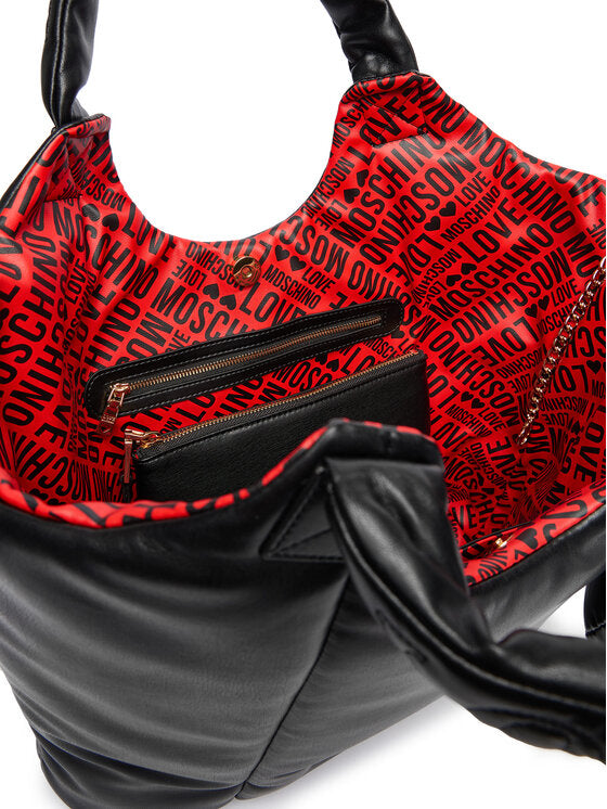 Borsa Love Moschino JC4321 Sacca Piumino Nera