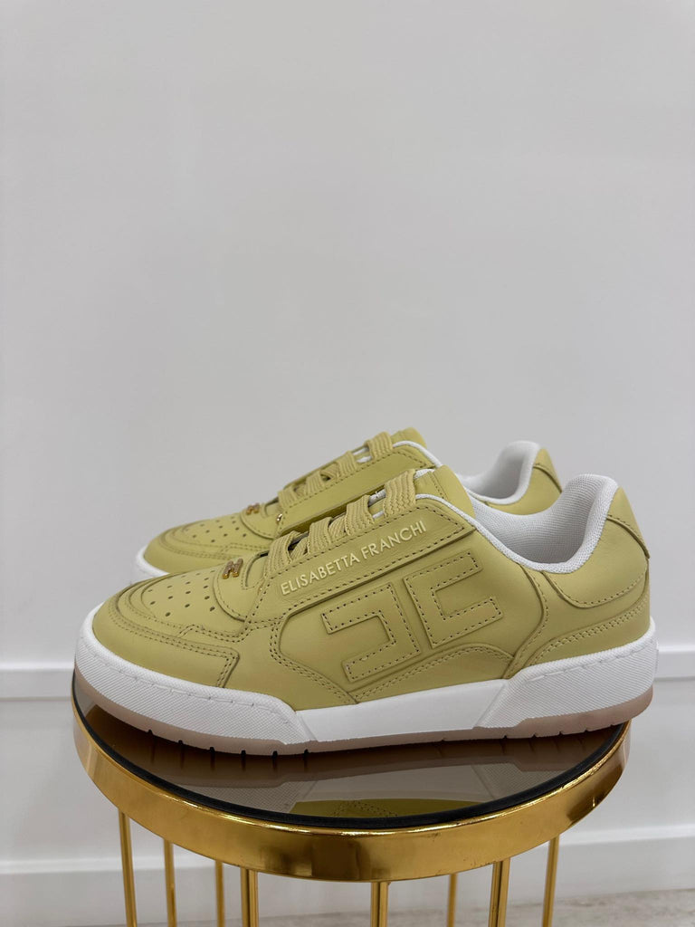 Sneaker Elisabetta franchi SA48G51E2 pelle Lemonade