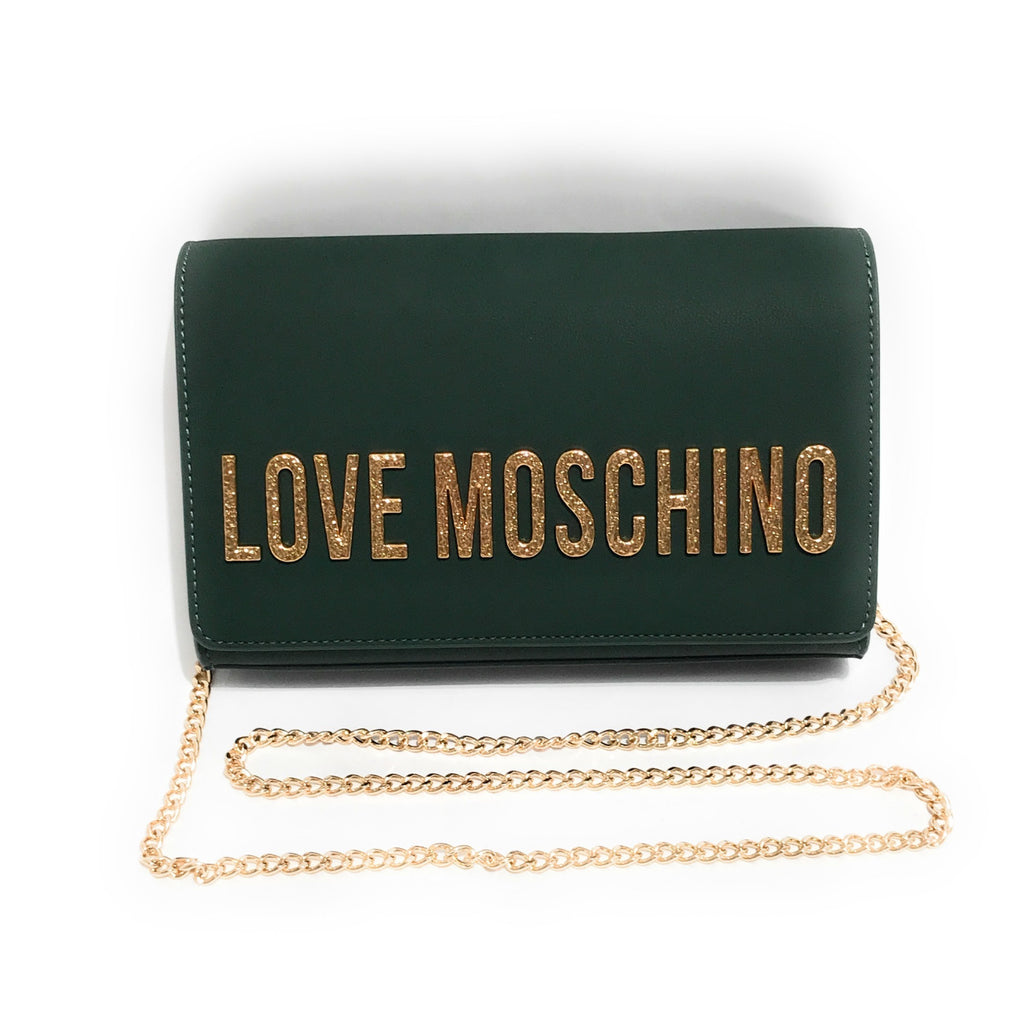 Borsa Love Moschino JC4121 Pochette con tracolla Pu GRS Hammered Logo