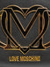 Borsa Love Moschino JC4009 Shopping logo smaltato nero