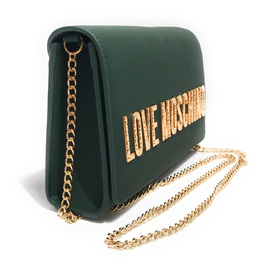 Borsa Love Moschino JC4121 Pochette con tracolla Pu GRS Hammered Logo
