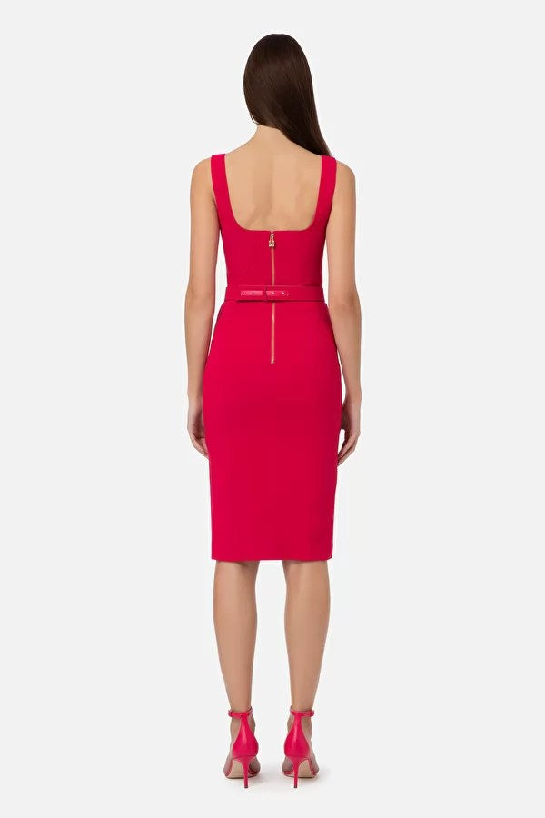 Abito Elisabetta Franchi AB-336-31E2 Fuxia TG 46