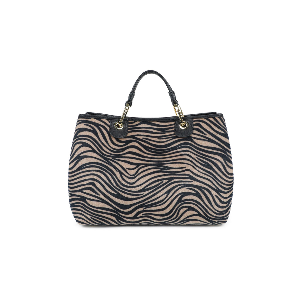 Borsa Braccialini Beth Animalier B18570 Tote Big Fantasia Zebrata