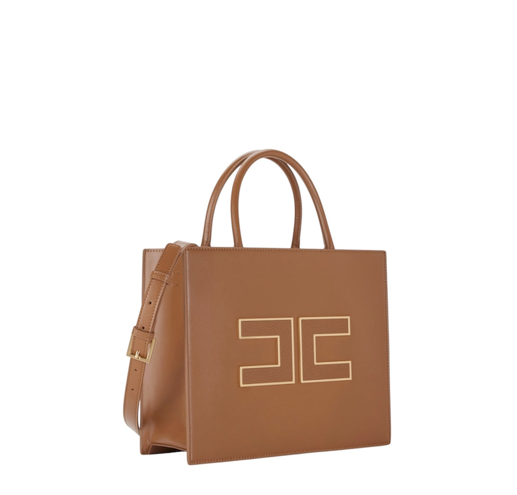 Borsa Elisabetta Franchi BS32A56E2 Tote grande con logo