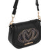 Borsa Love Moschino JC4007 Tracolla logo smaltato nero