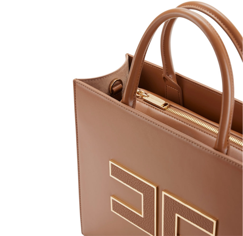 Borsa Elisabetta Franchi BS32A56E2 Tote grande con logo