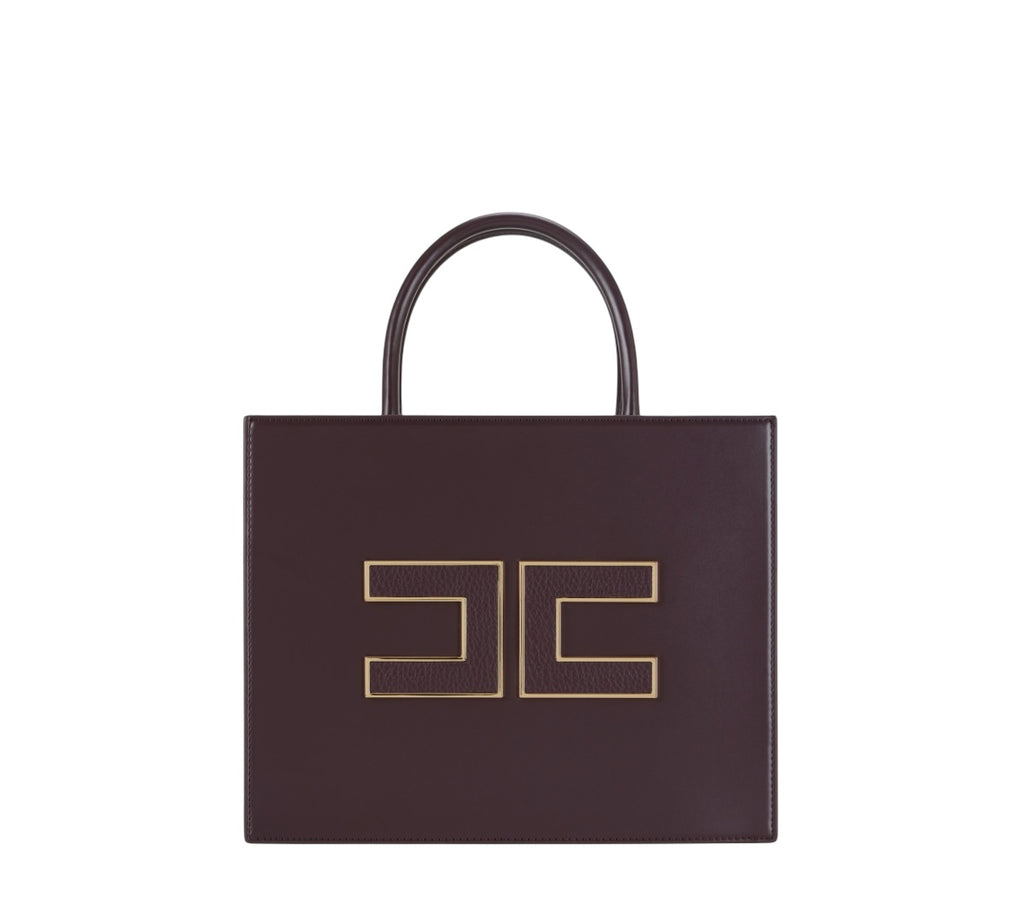 Borsa Elisabetta Franchi BS32A56E2 Tote grande con logo