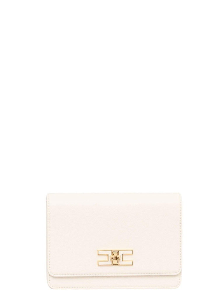 Borsa Elisabetta Franchi BS11A51E2 Tracolla piccola con placca logo