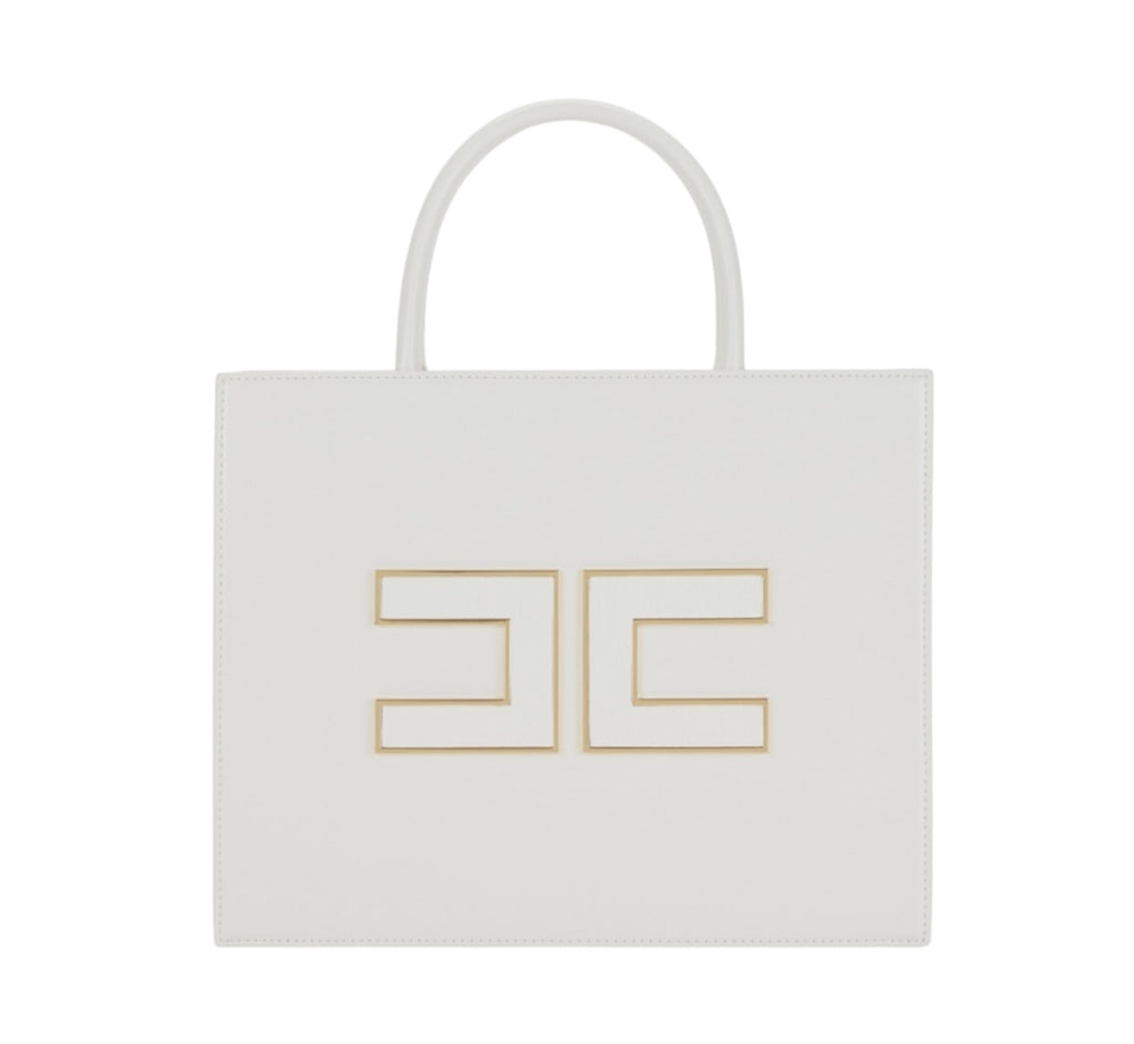 Borsa Elisabetta Franchi BS32A56E2 Tote grande con logo