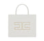 Borsa Elisabetta Franchi BS32A56E2 Tote grande con logo