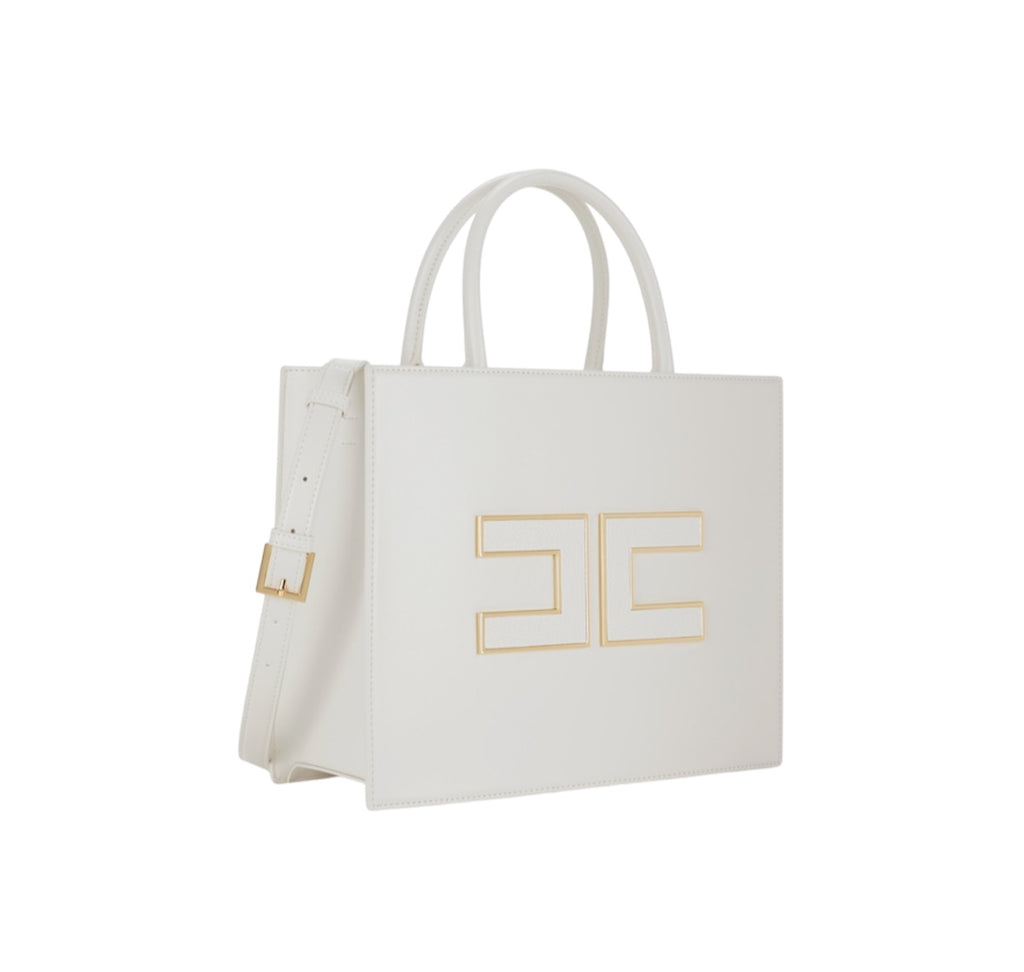 Borsa Elisabetta Franchi BS32A56E2 Tote grande con logo