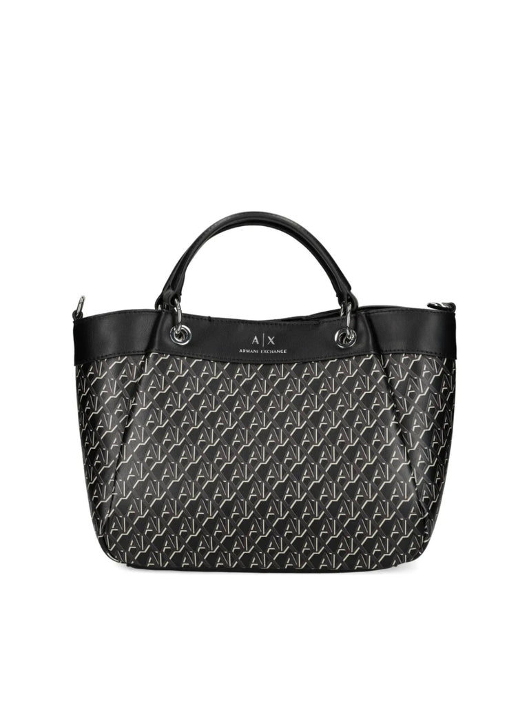 Borsa Armani Exchange XW000954 AF17145 Tote Big Monogram Nera